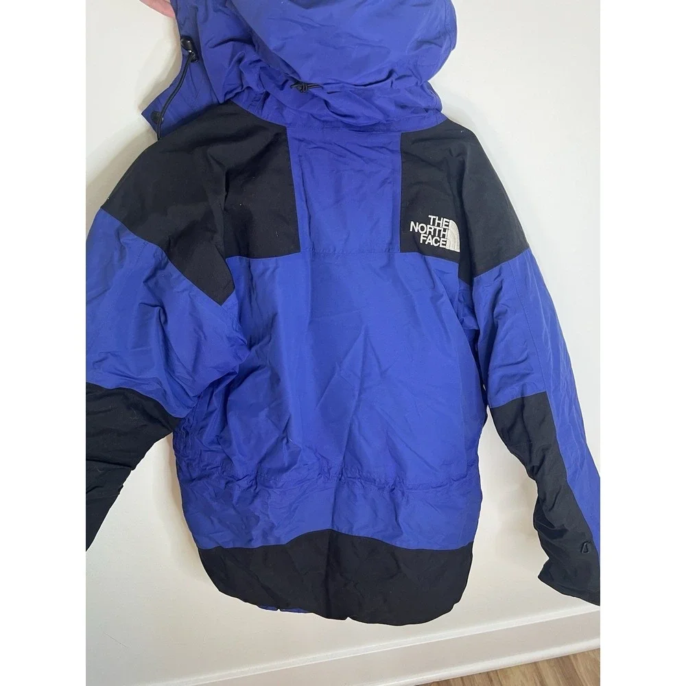 VTG The North Face Men's Medium Blue Snow Coat Gore-Tex Goose PTFE Down‎